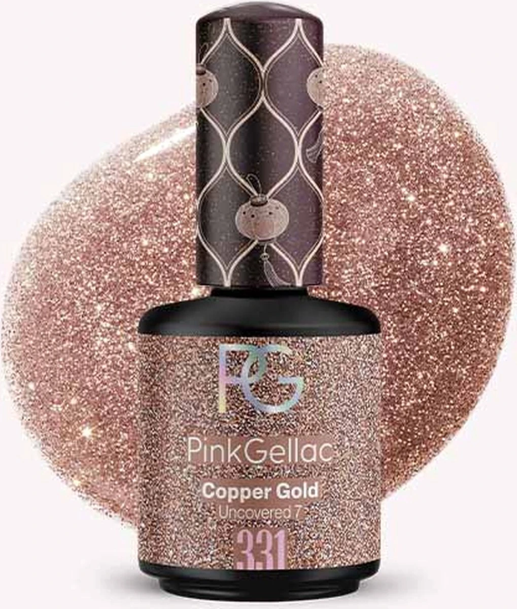 Pink Gellac - Copper Gold - Gellak - Goud - 15 Ml