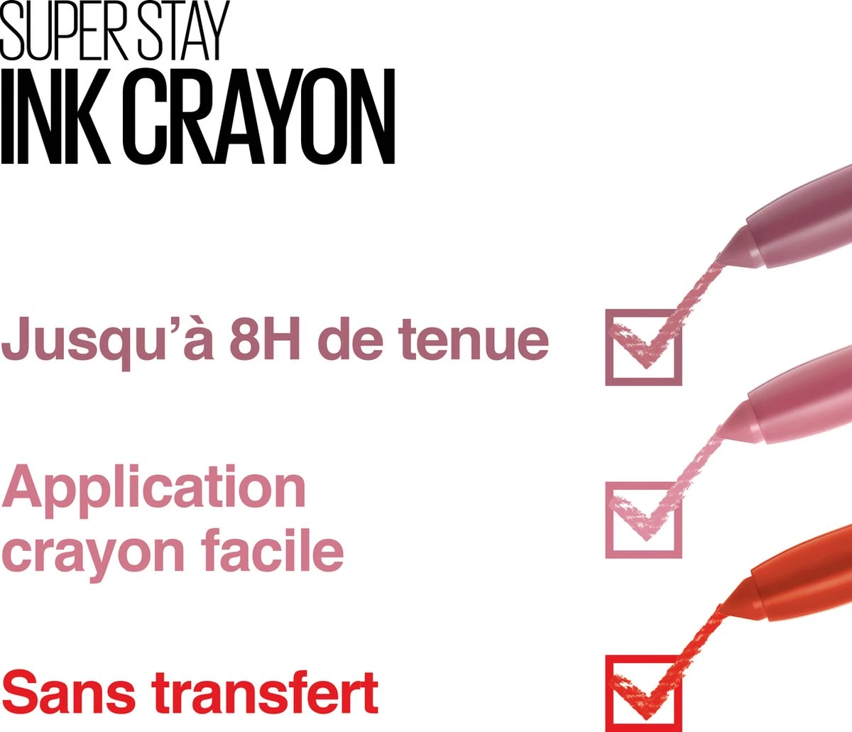 Maybelline SuperStay Ink Crayon Matte Lippenstift - 35 Treat Yourself - Roze -14 Gr - Afbeelding 20