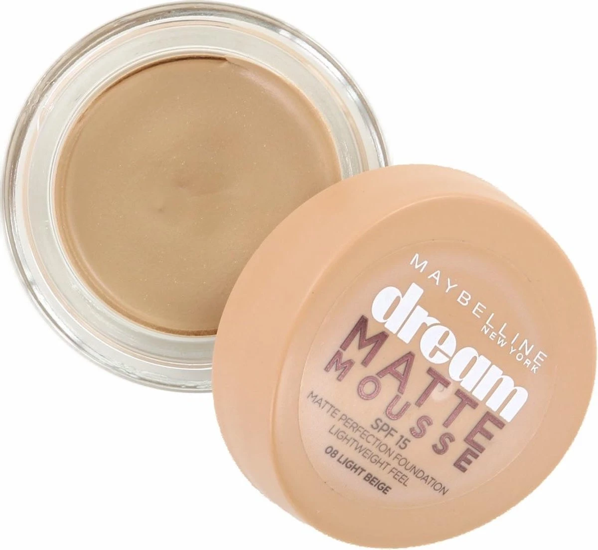 Maybelline Dream Matte Mousse Foundation - 08 Light Beige