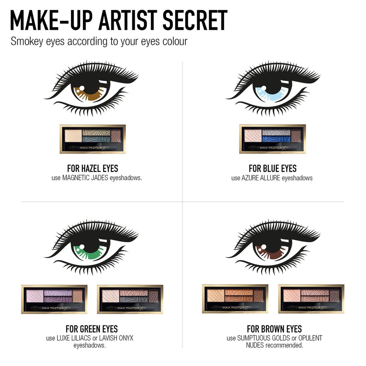 Max Factor Smokey Eye Drama Kit - 06 Azure Allure - Oogschaduw Palette - Afbeelding 5