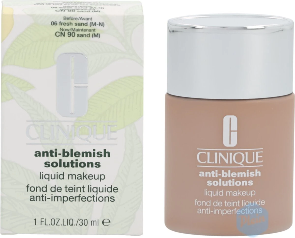 Clinique Anti Blemish Solutions Liquid Foundationl - 06 Fresh Sand - Afbeelding 2