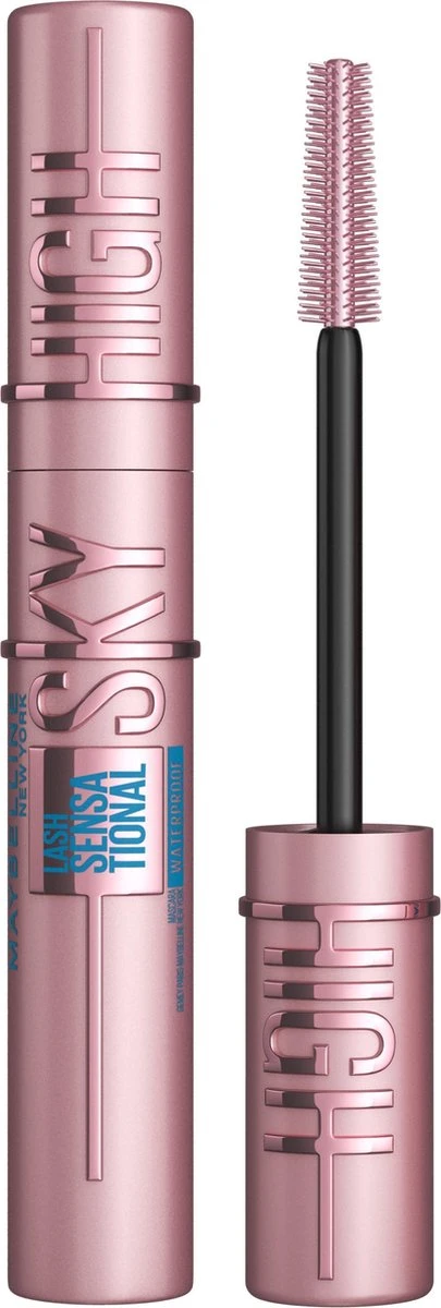 Maybelline Lash Sensational Sky High Waterproof - Zwart - Lengte Mascara - 6 Ml