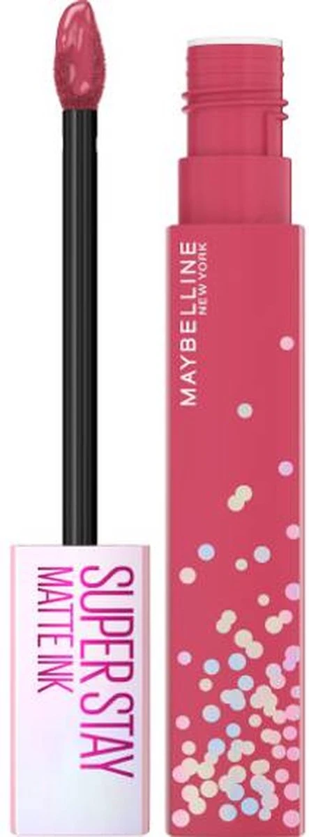 Maybelline SuperStay Matte Ink Lipstick Birthday Collection Lippenstift - 395 Birthday Bestie 5 Ml - Afbeelding 5