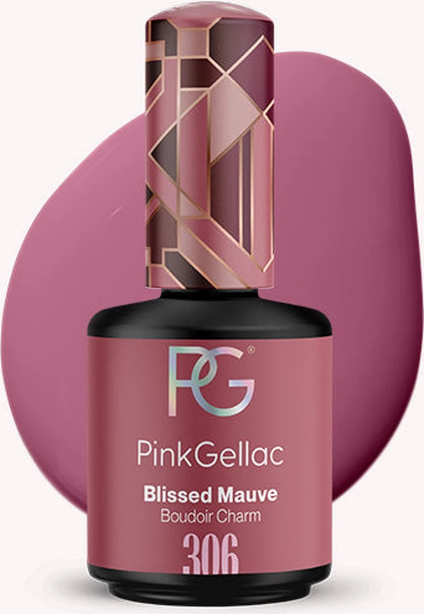 Pink Gellac - Blissed Mauve - Gellak - Paars -15 Ml