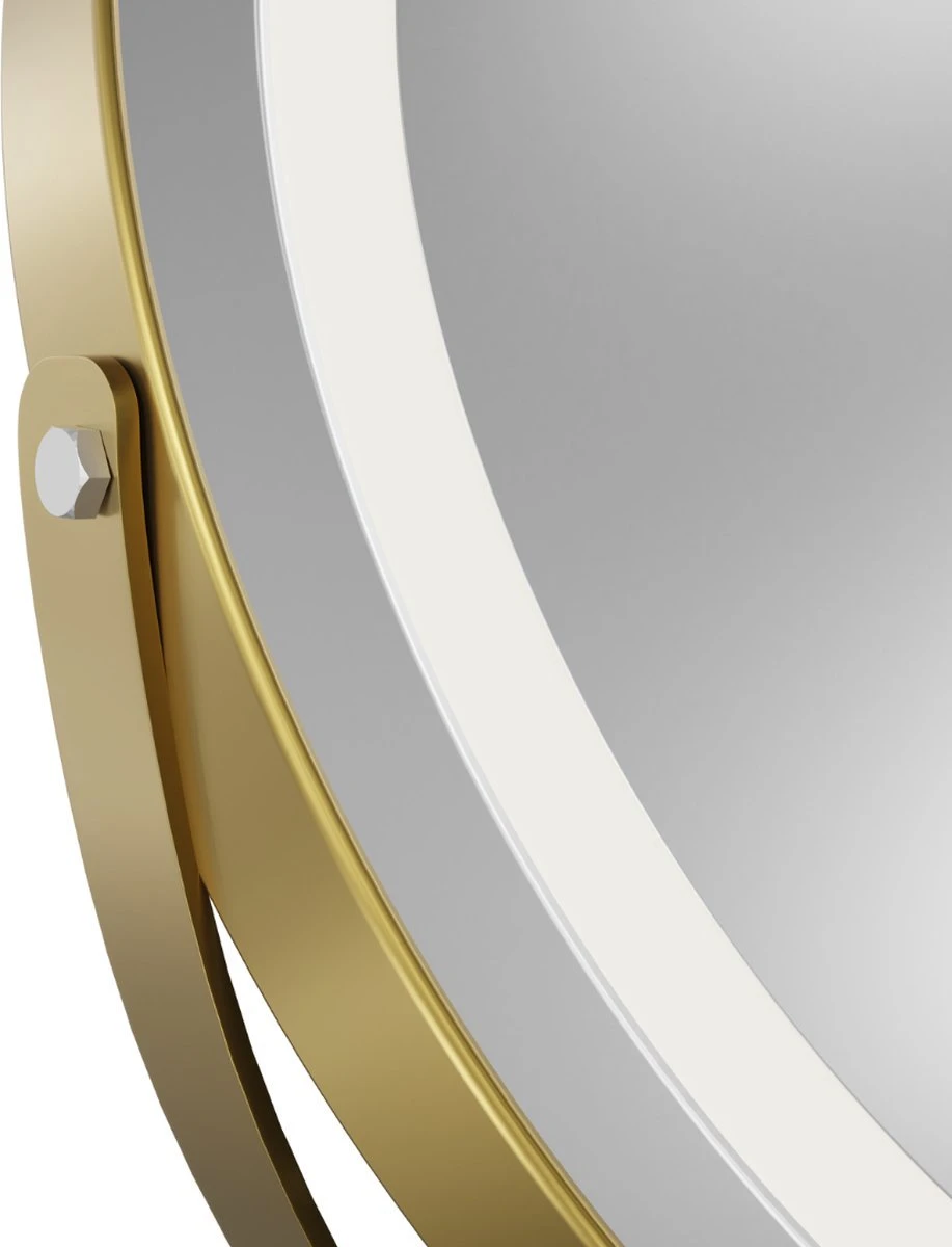 Marbor Make Up Spiegel Met LED Verlichting - Goud - Hollywood Mirror - Afbeelding 2